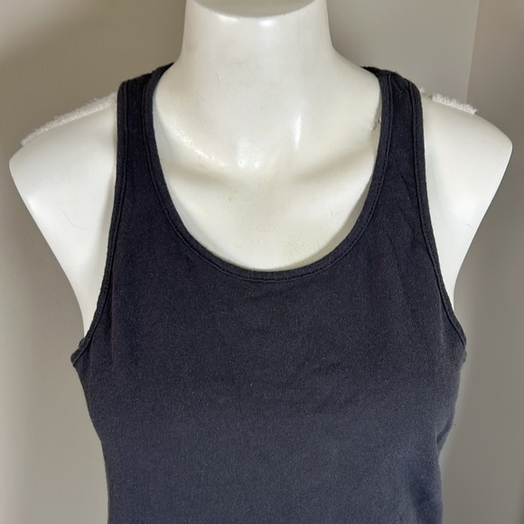 FRANK and EILEEN TEE LAB BASE LAYER TANK Dark Grey Lightweight Cotton Sz L - Picture 4 of 13